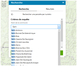 critère requête